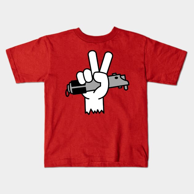 Make Star Peace Kids T-Shirt by blairjcampbell